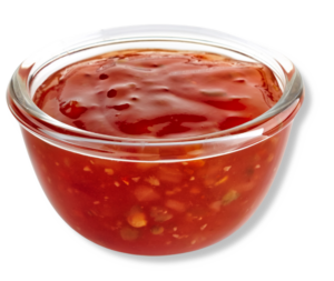 Ramekin Sauce Uncle Jays Hot Sauce