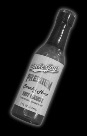 Uncle Jay's Kickin' Garlickin' Sauce 5oz. Bottle
